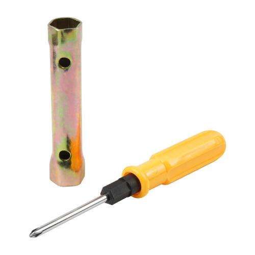 21MM KĽUČ A SKRUTKOVAČ NA VÝMENU SVIEČKY PRE 4TAKTNÉ MOTORY 002088