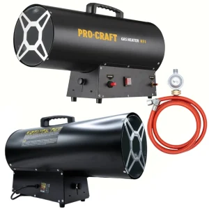 PLYNOVÝ TEPLOVZDUŠNÝ OHRIEVAČ, 51KW, PROCRAFT, H51 000