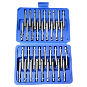 36KS SADA NÁSTAVCOV SKRUTKOVAČOV, TORX, HEX, IMBUS, POZIDRIV, PHILIPS, PLOCHÝ, 1/4", 63718