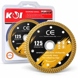 Diamantový rezný kotúč KOI Premium Ceramic Tiles 125 mm – ultratenký 1,1 mm