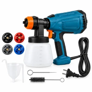 Elektrická striekacia pištoľ BLACK 700 W, 1,2 l, 4 trysky – BLACK 22453