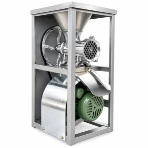 Elektrický mlynček na mäso POLAND 1500 W, 300kg/h, hliník + nerezový stojan